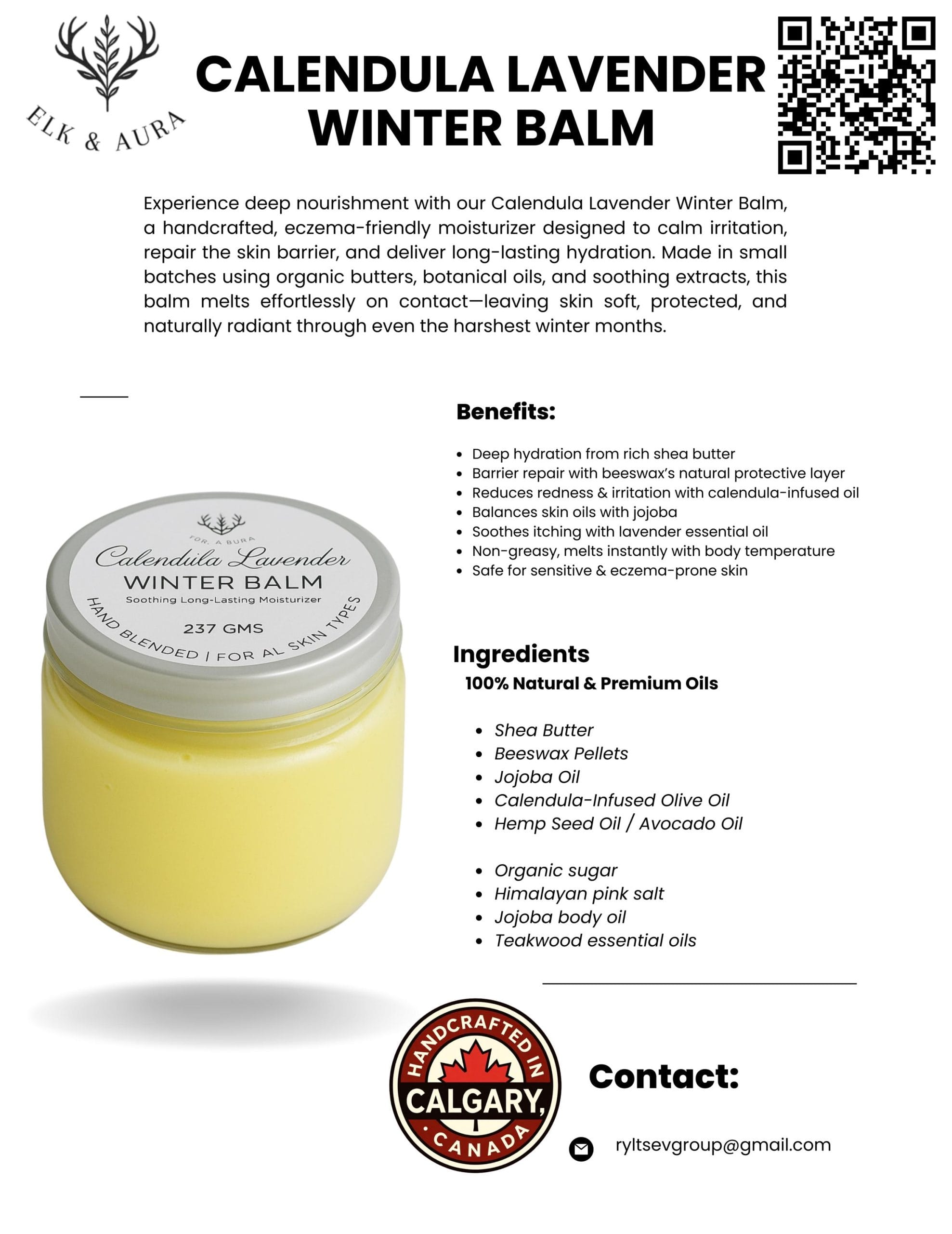 Calendula Winter Balm by Elk & Aura — photo 7